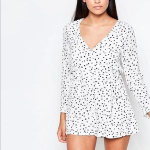 White star print WYLDR romper